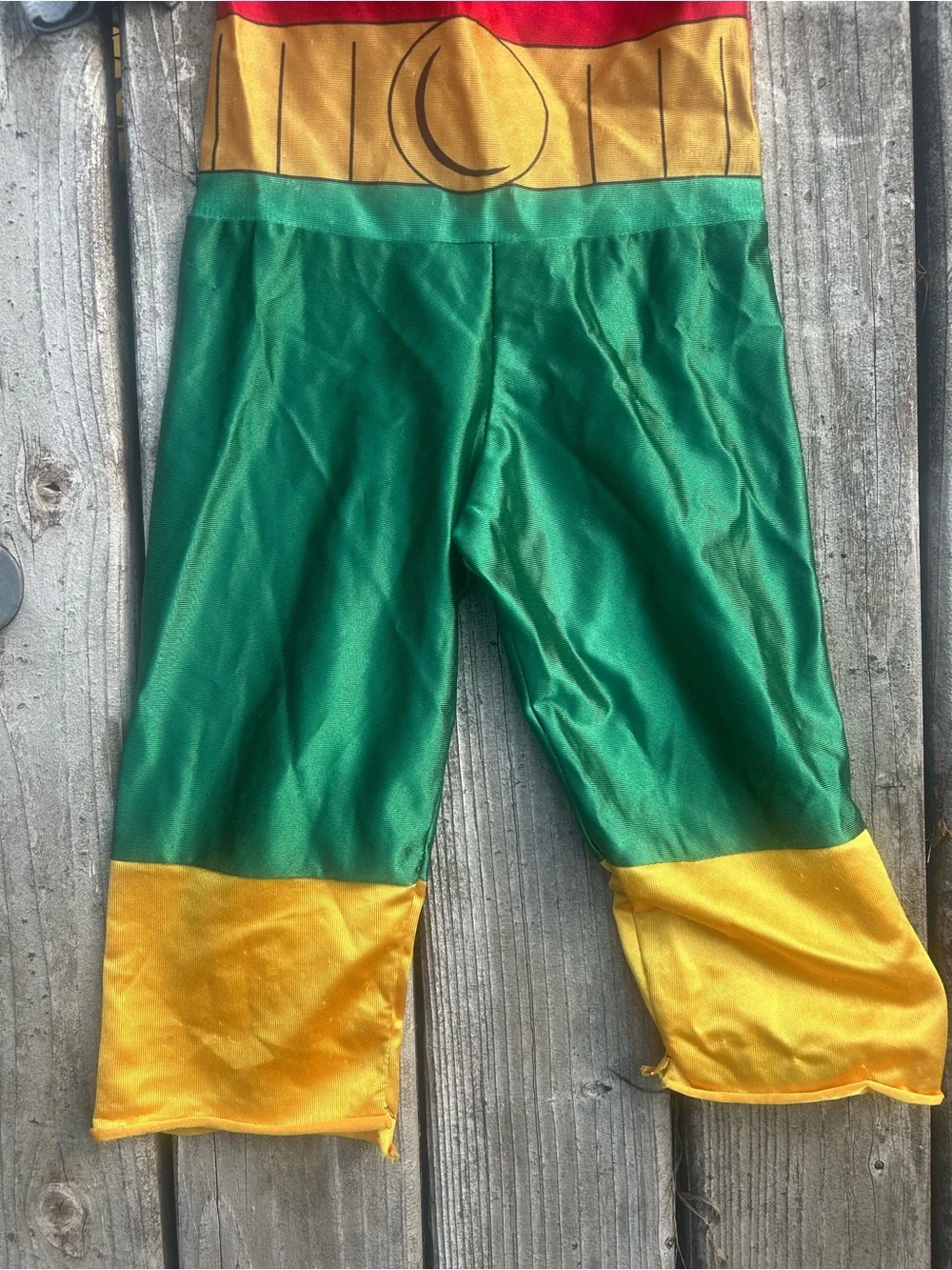 Vintage Batman Robin Costume Set Kids Playsuit Jumpsuit DC Comics 90s dress up